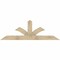 Ekena Millwork Richland Rough Sawn Timber Gable Bracket, Douglas Fir, 84"W x 28"H x 6"D x 6"F, 8/12 Pitch GBW084X28X0606RIC00RDF - alternate 1